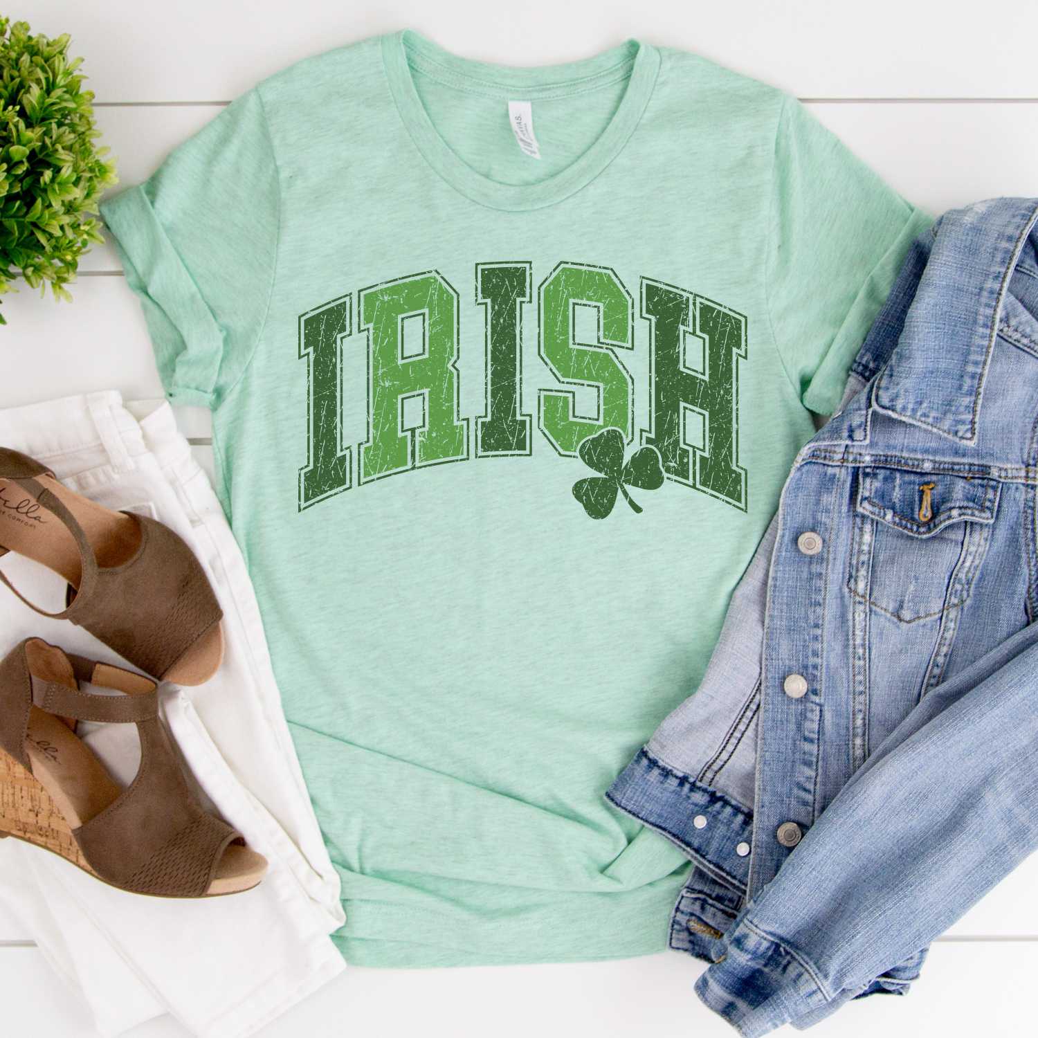 Irish green clover *DTF* Transfer - Image 2