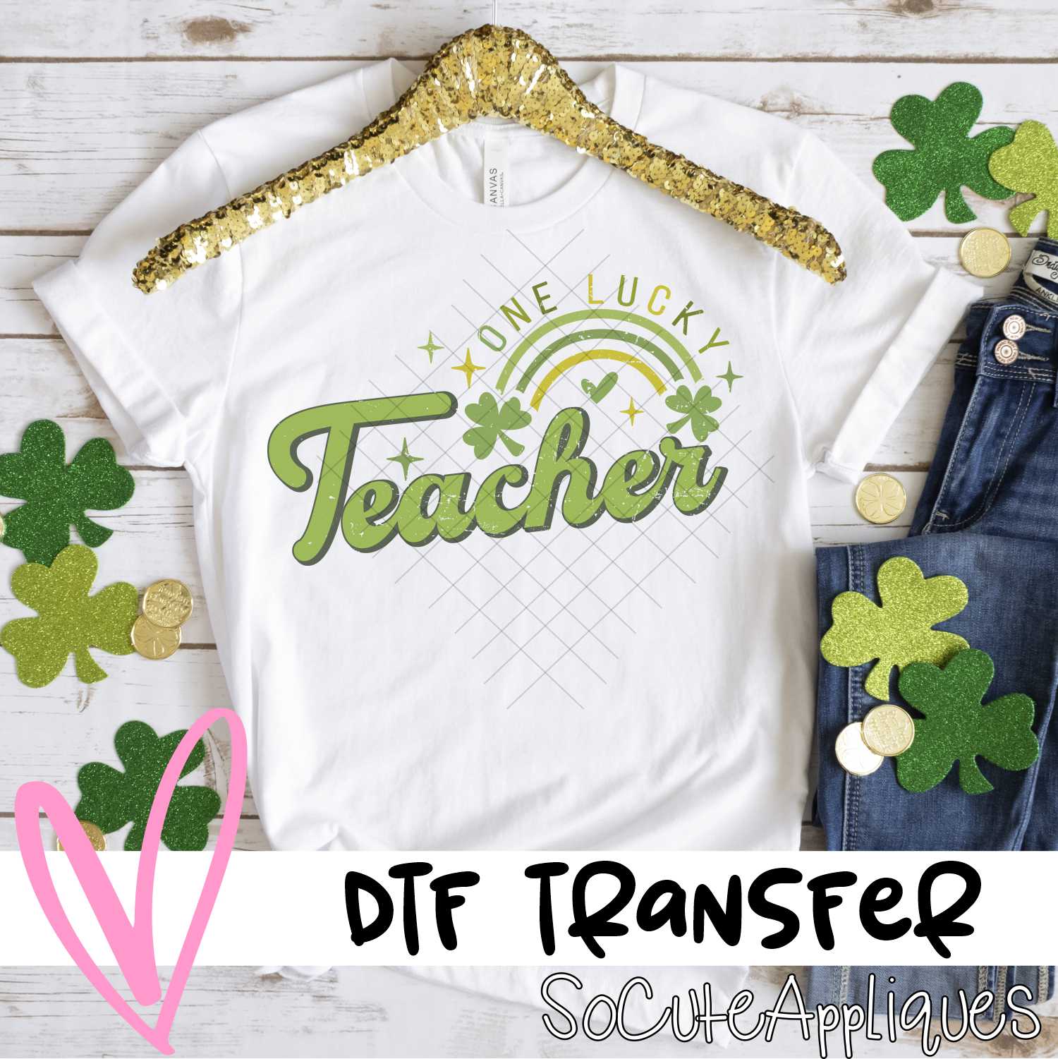 One lucky teacher *DTF* Transfer