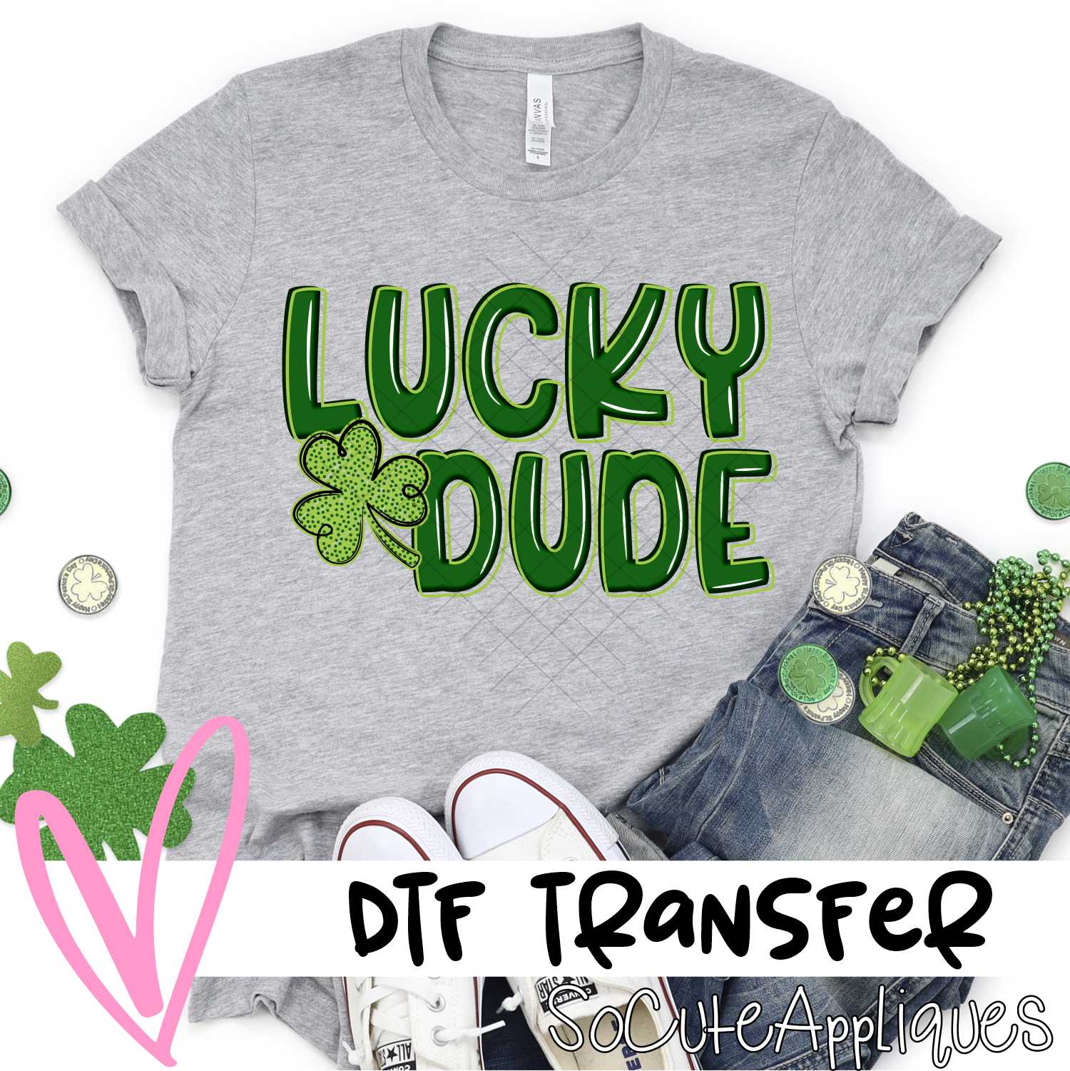 Lucky Dude *DTF* Transfer