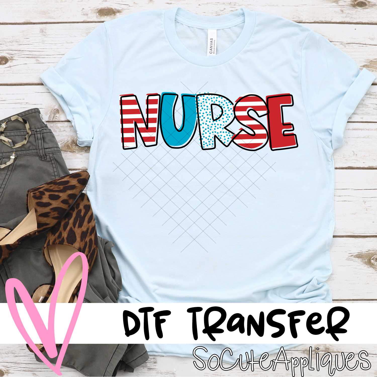 Nurse mixed NEUTRAL *DTF* Transfer – socuteappliques.net