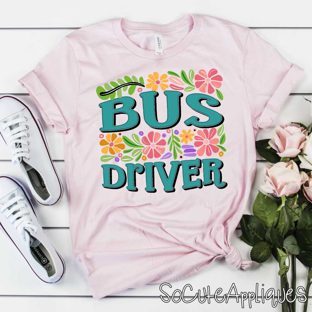 Occupations split flowers *DTF* Transfer 12+ Choices - Image 7