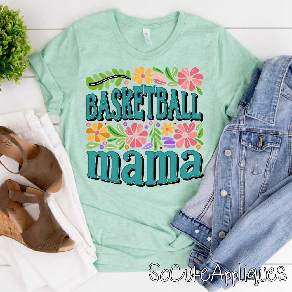 Sports mama flowers *DTF* Transfer 20+ Choices - Image 20