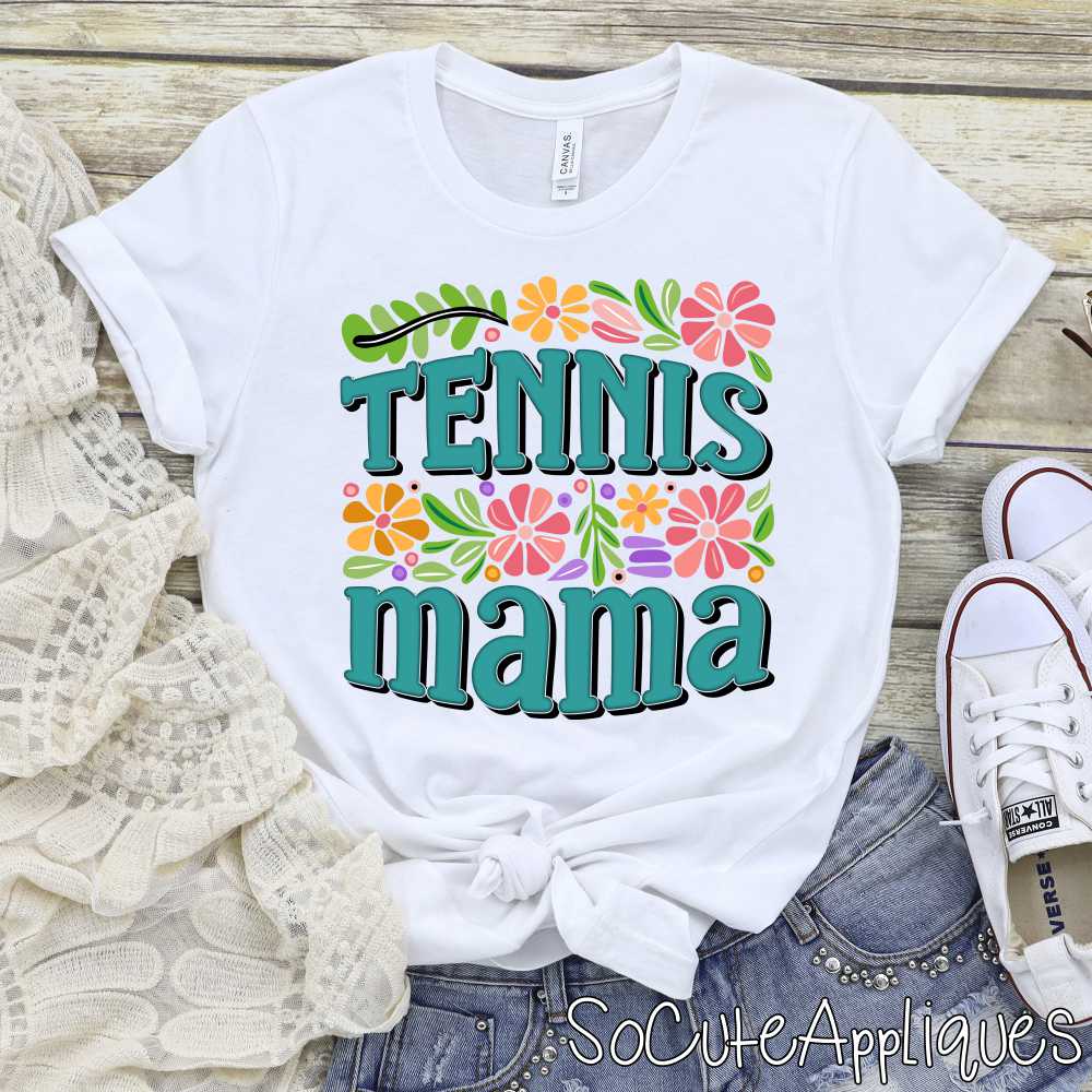 Sports mama flowers *DTF* Transfer 20+ Choices - Image 6