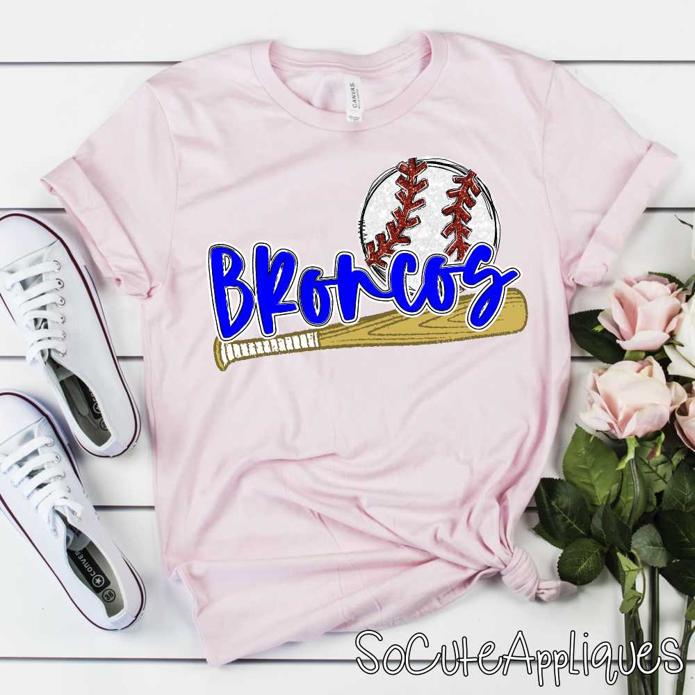 CUSTOM MASCOT Baseball with bat and ball *DTF* Transfer - Image 5