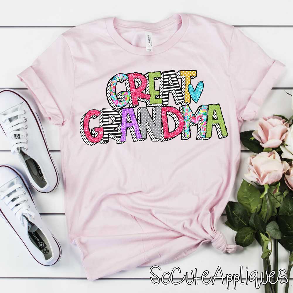 CUSTOM Bright Grandma names *DTF* Transfer - Image 4