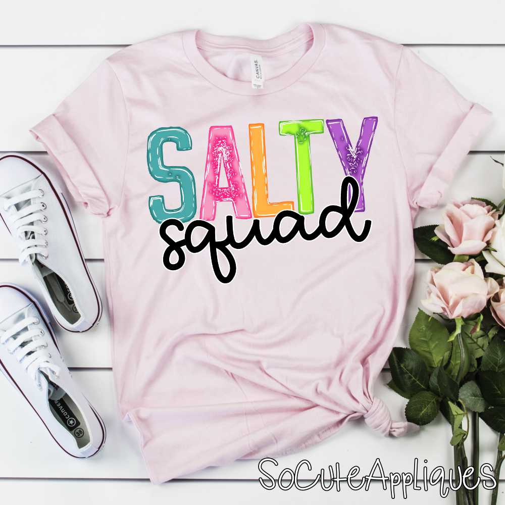 Salty squad bright *DTF* Transfer
