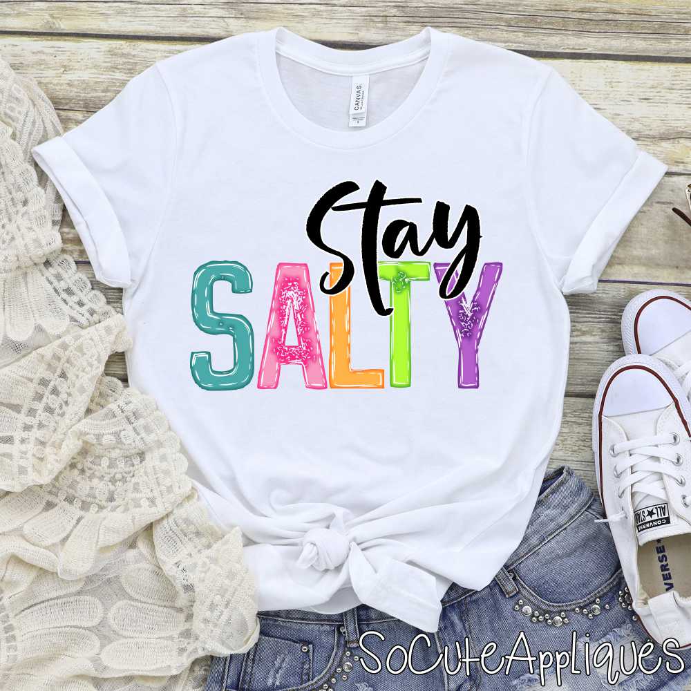 Stay salty bright *DTF* Transfer