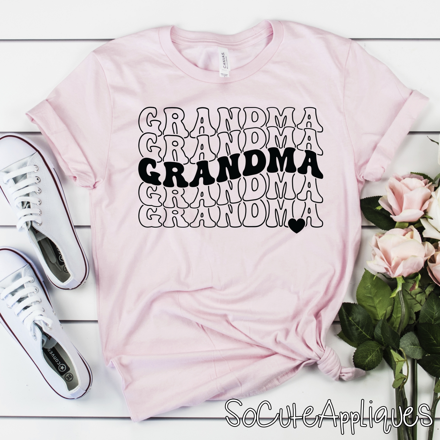 Grandma Wavy Stacked *DTF* Transfer