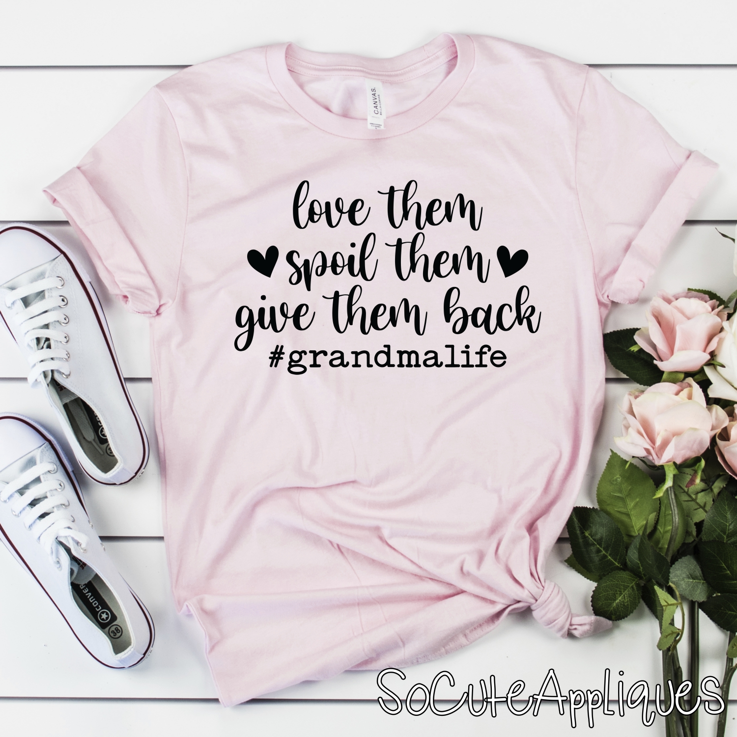 Love Them Spoil Them Give Them Back *DTF* Transfer