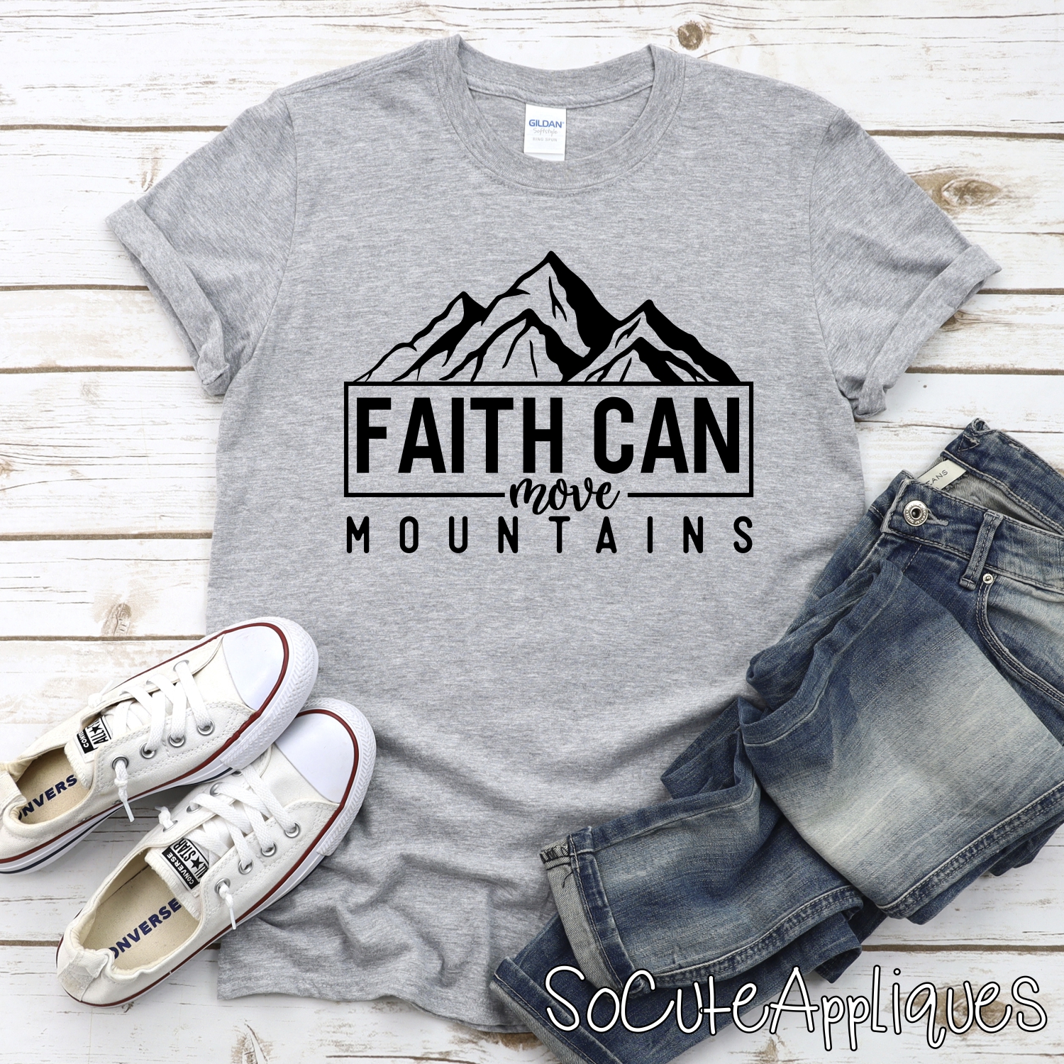 Faith can move mountains *DTF* Transfer