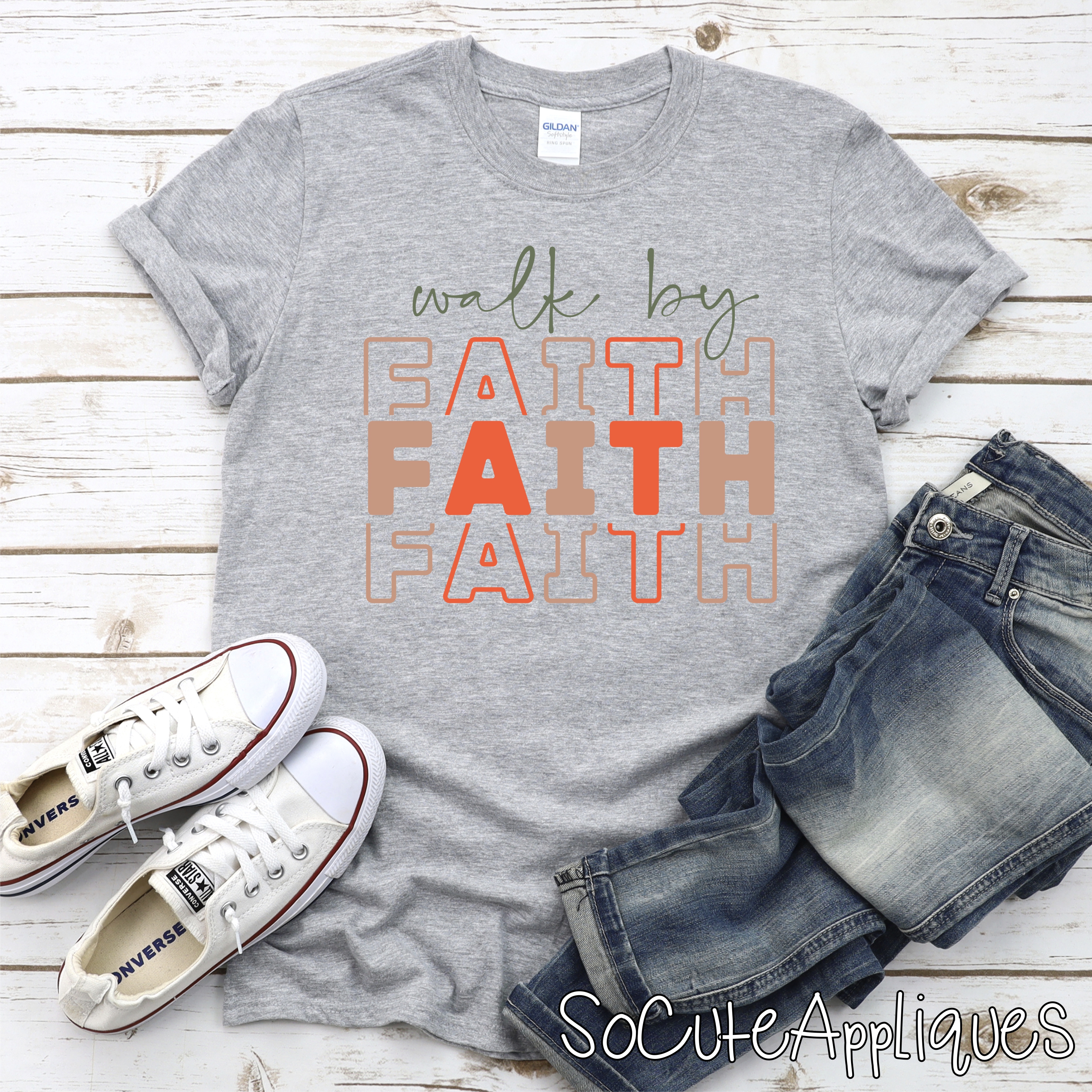 Walk by faith *DTF* Transfer
