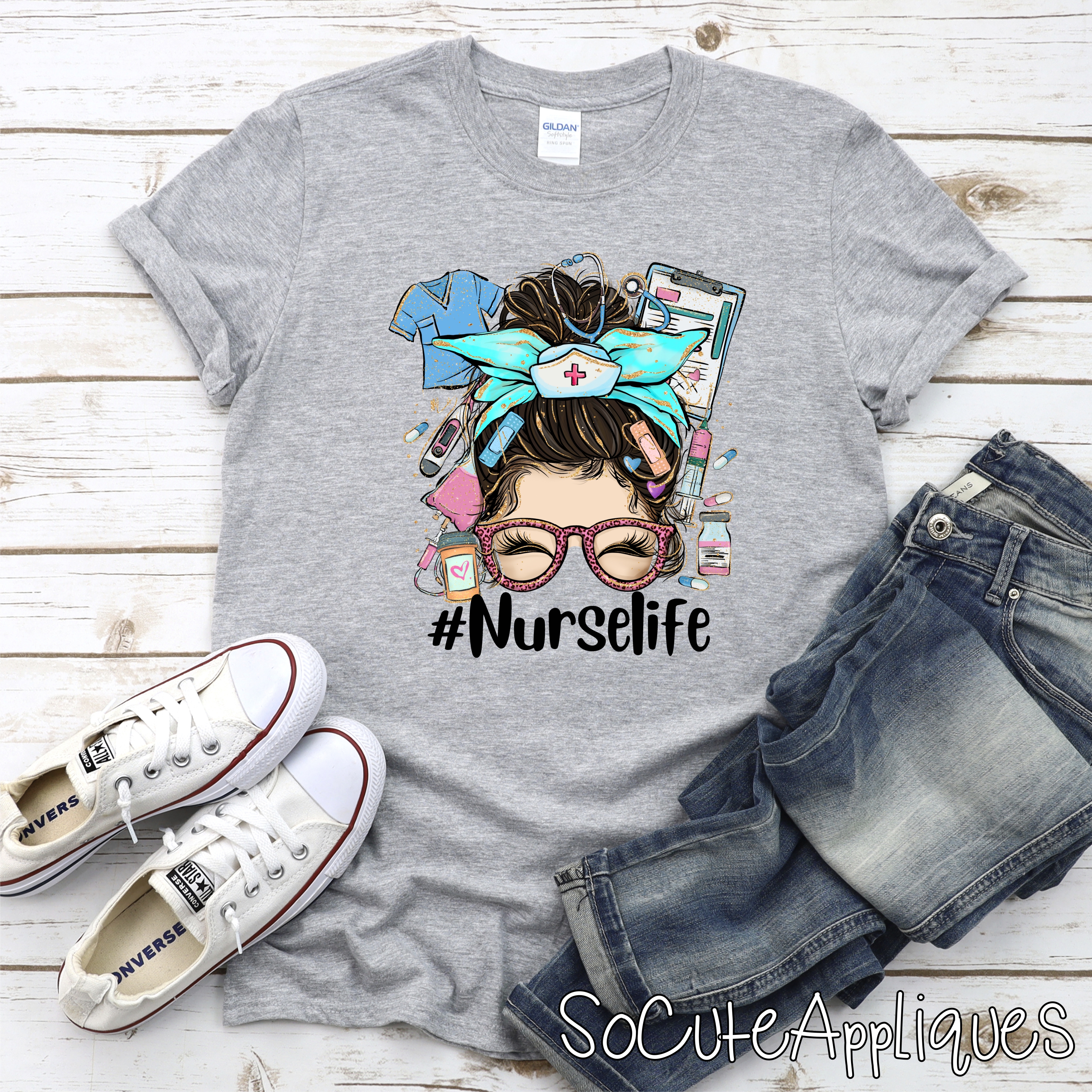 #Nurselife *DTF* Transfer