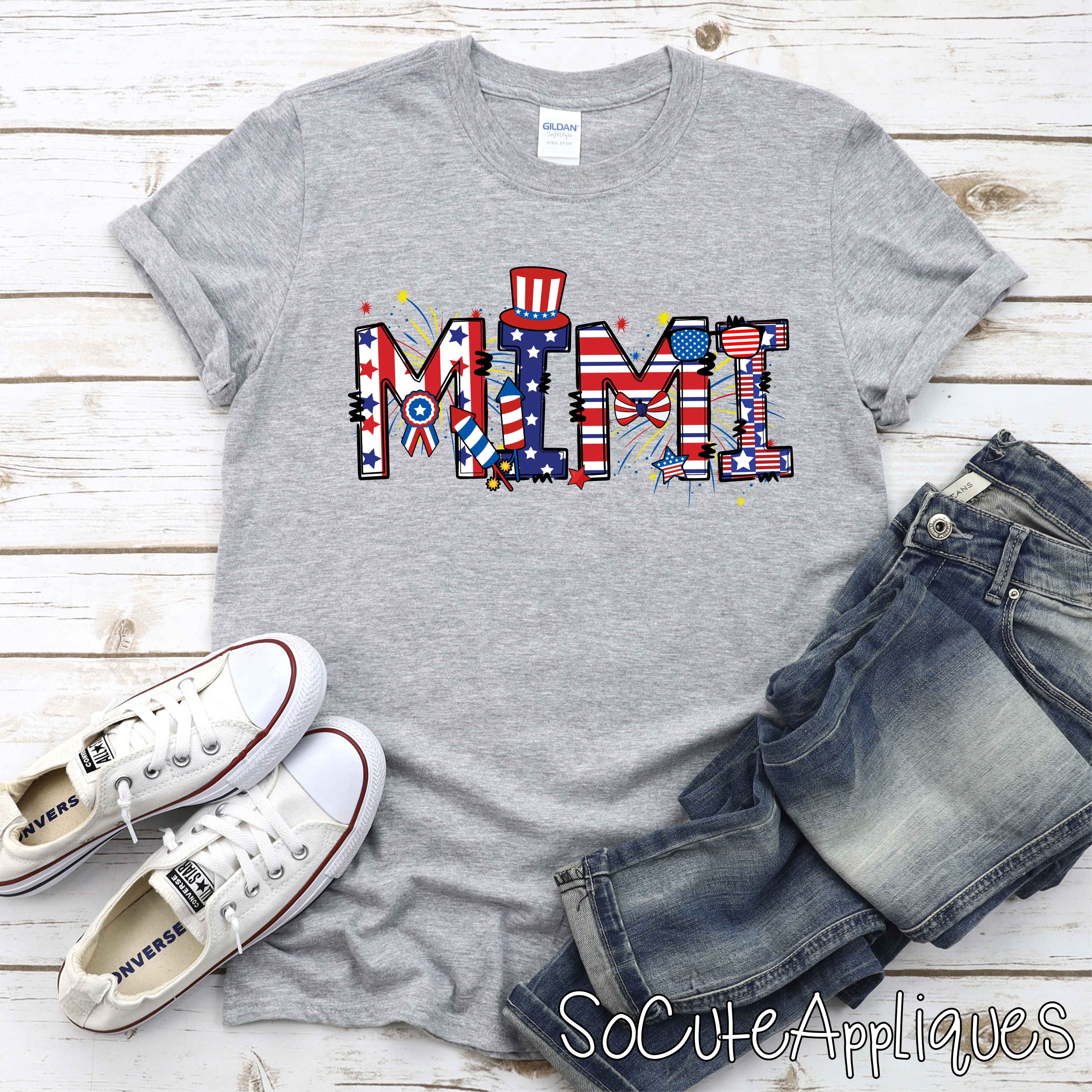 Mimi FOURTH OF JULY *DTF* Transfer
