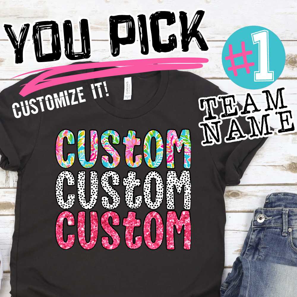 *CUSTOM NAME* Triple flower mixed mascot *DTF* Transfer  -SEEME