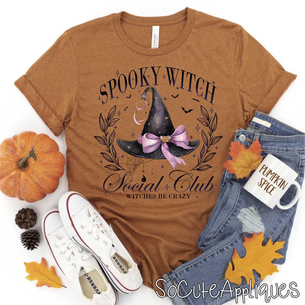 spooky witch social club *DTF* Transfer