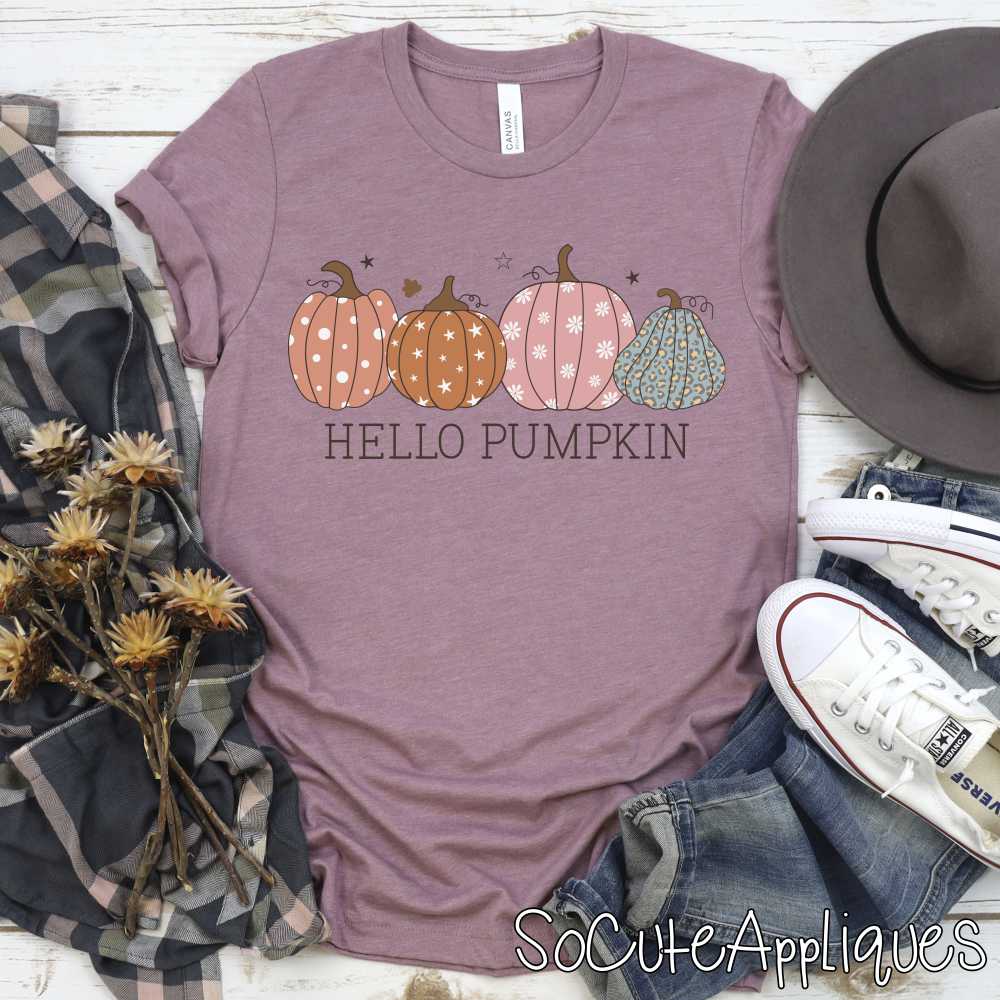 Hello Pumpkin *DTF* Transfer