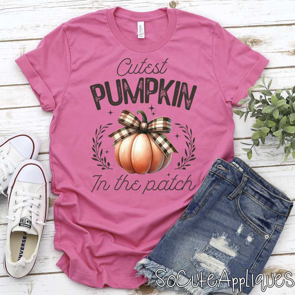 Cutest pumpkin in the patch *DTF* Transfer