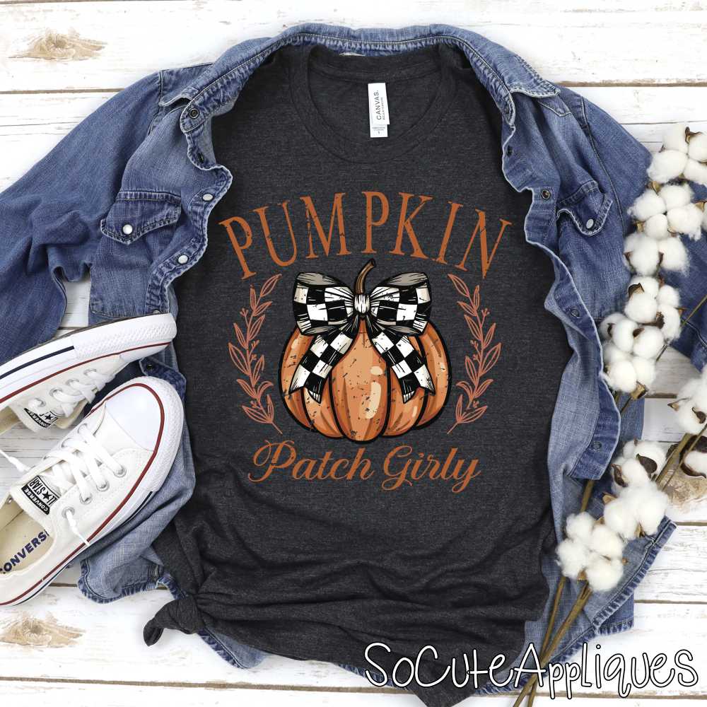 Pumpkin patch girly *DTF* Transfer