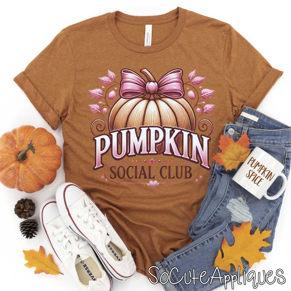Pumpkin social club *DTF* Transfer