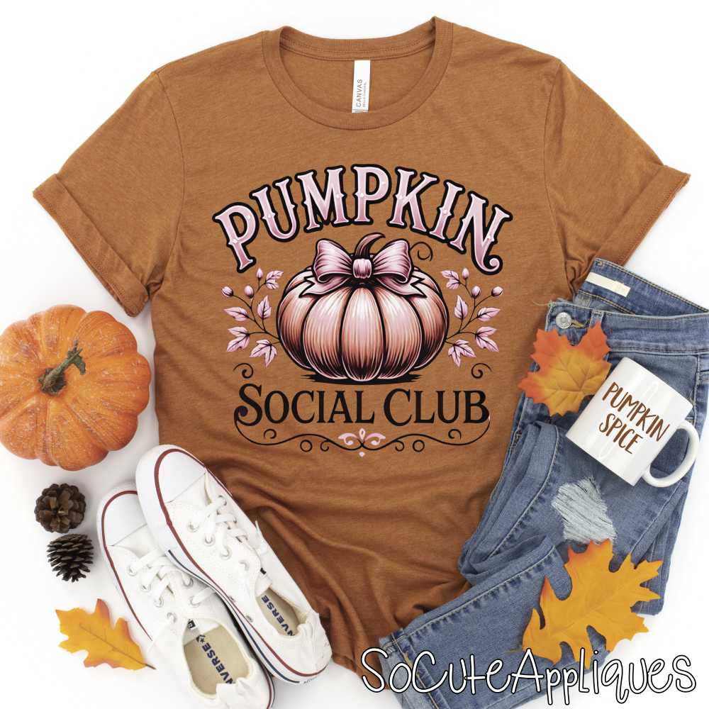 Pumpkin social club *DTF* Transfer