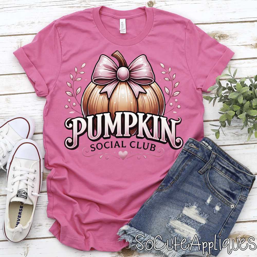 Pumpkin social club *DTF* Transfer
