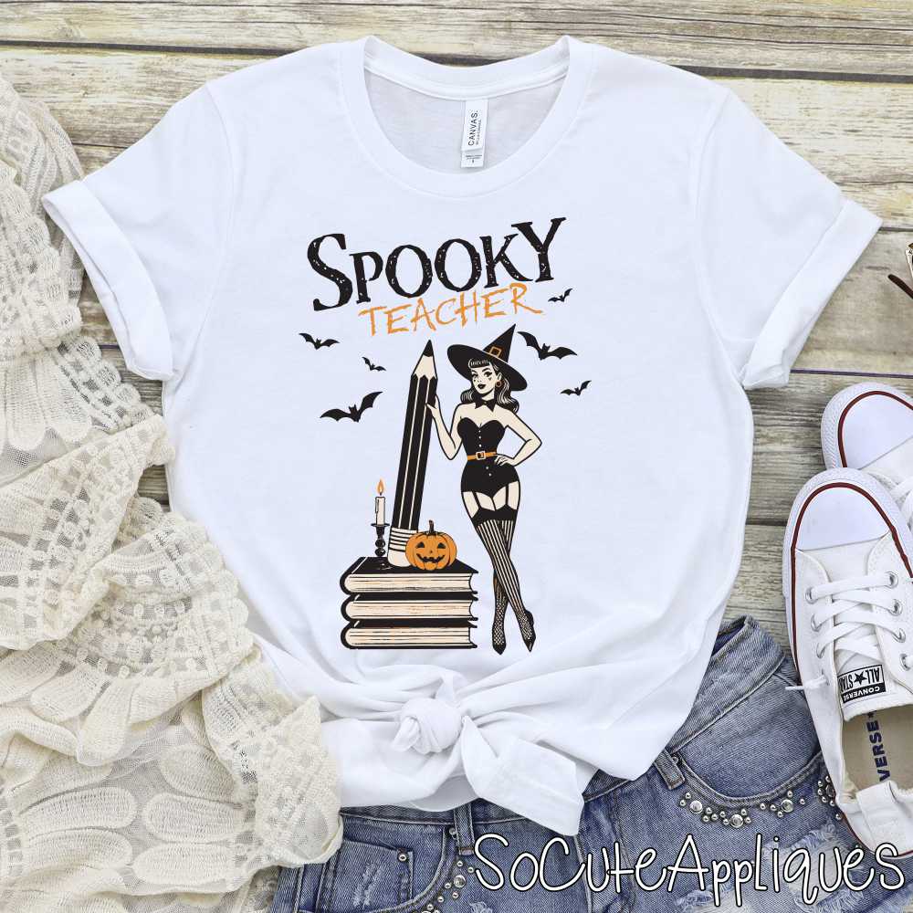 Spooky teacher *DTF* Transfer