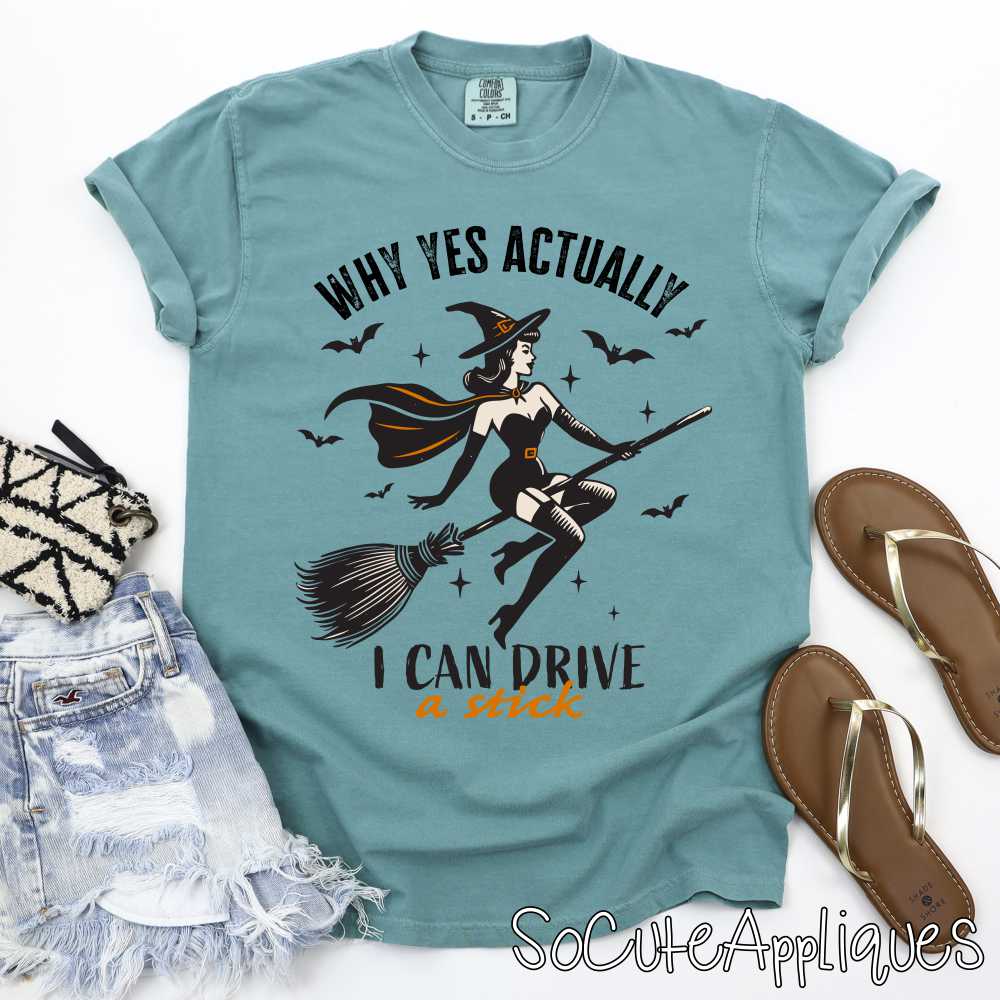 Why yes actually I can drive a stick *DTF* Transfer