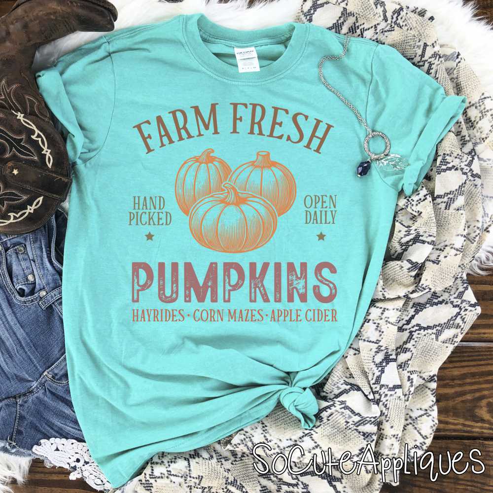 Farm fresh pumpkins *DTF* Transfer