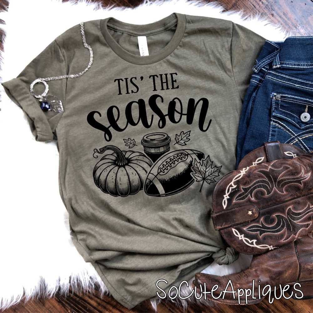 Tis the season BLACK *DTF* Transfer