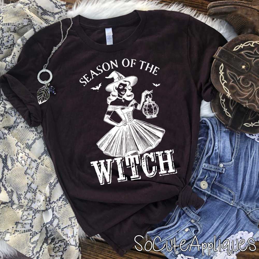 Season of the witch WHITE *DTF* Transfer