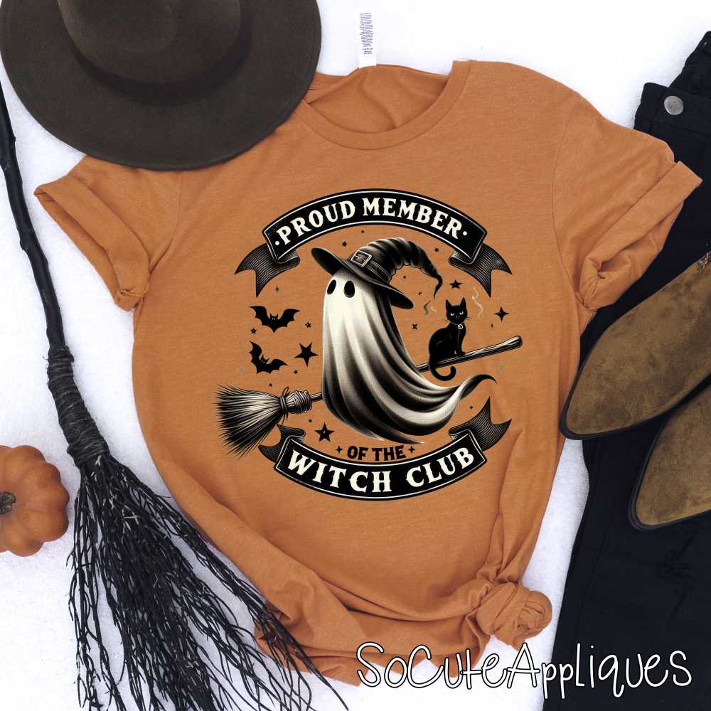 Proud member of the witch club *DTF* Transfer