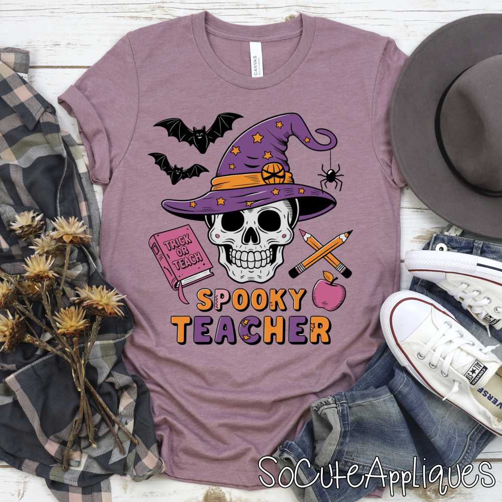Spooky Teacher *DTF* Transfer