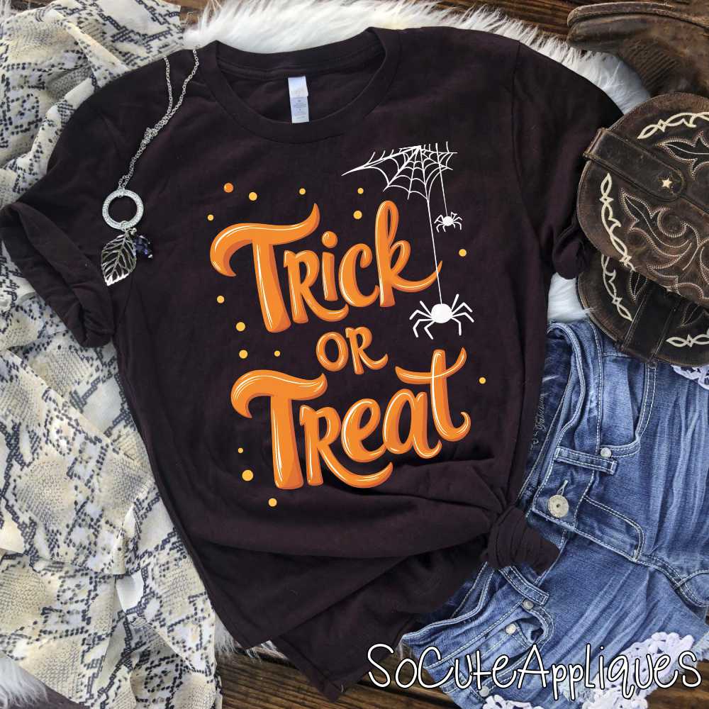 Trick or treat spiders *DTF* Transfer