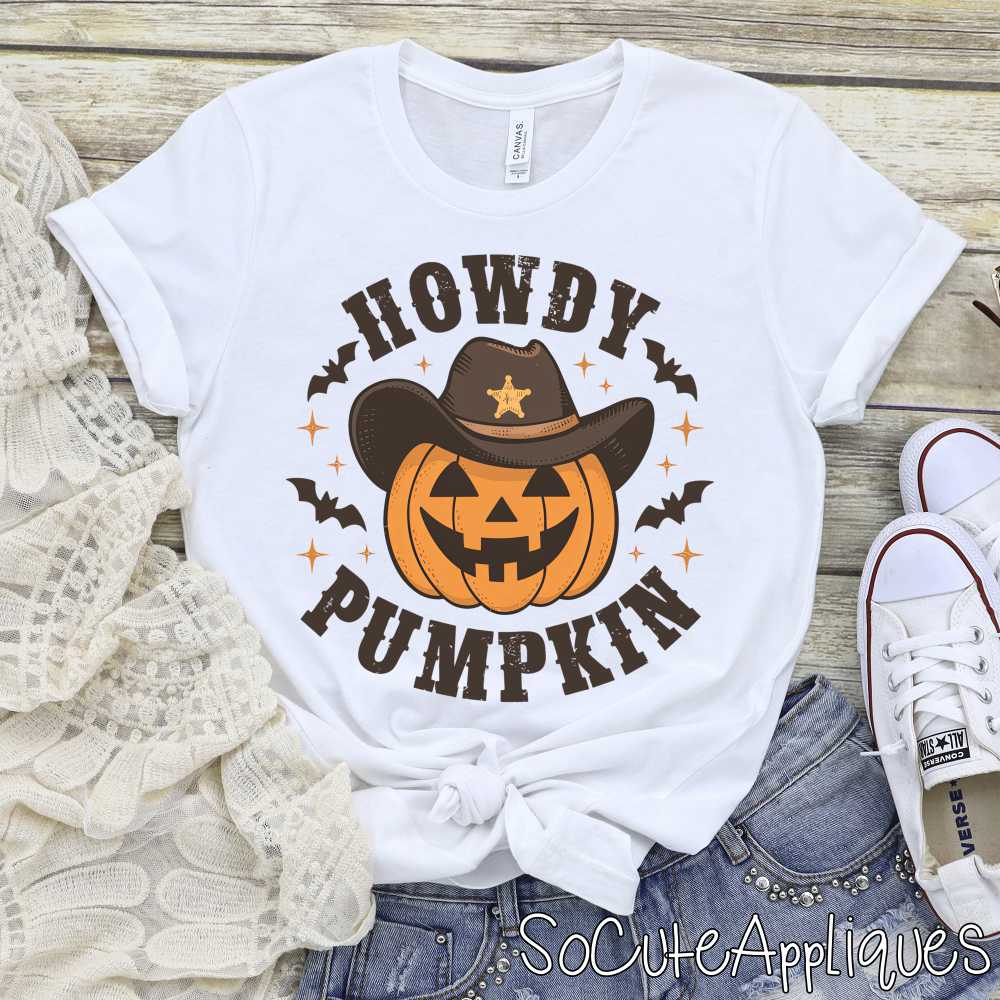 Howdy Pumpkin *DTF* Transfer