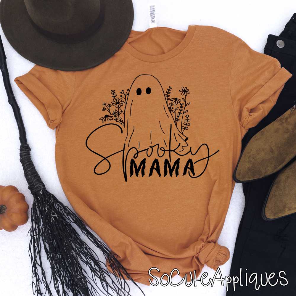 Spooky mama BLACK *DTF* Transfer