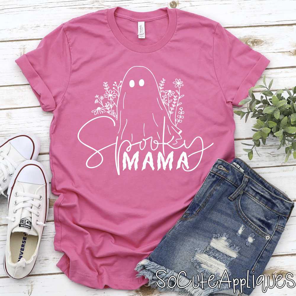Spooky mama WHITE *DTF* Transfer