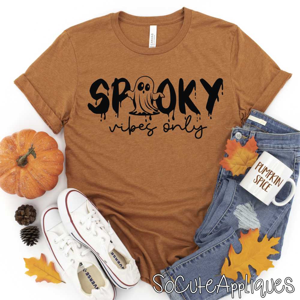 Spooky vibes only BLACK *DTF* Transfer