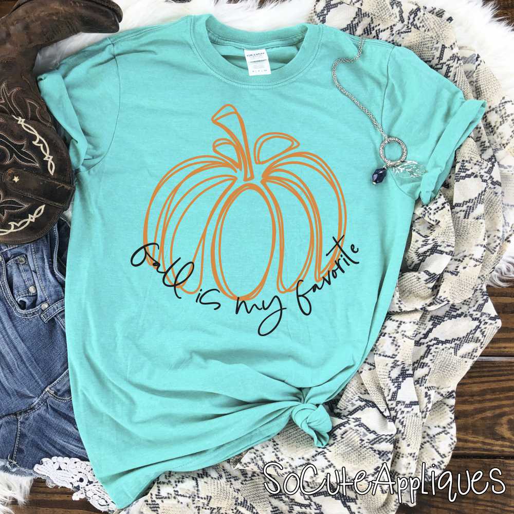 Fall is my favorite *DTF* Transfer