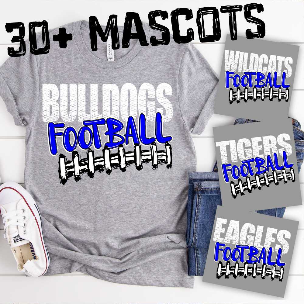 CUSTOM MASCOT Mascot laces *DTF* Transfer