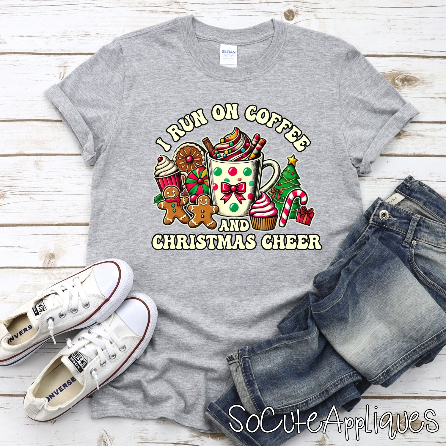 coffee and Christmas cheer *DTF* Transfer