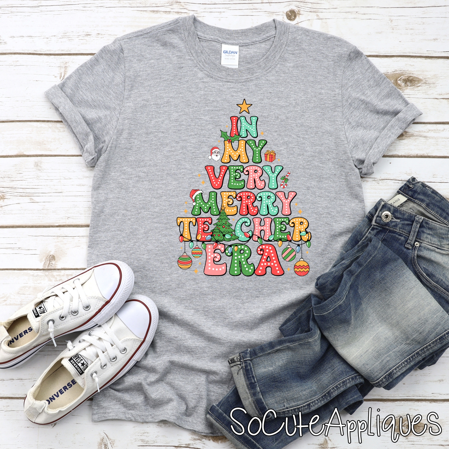 merry teacher era *DTF* Transfer