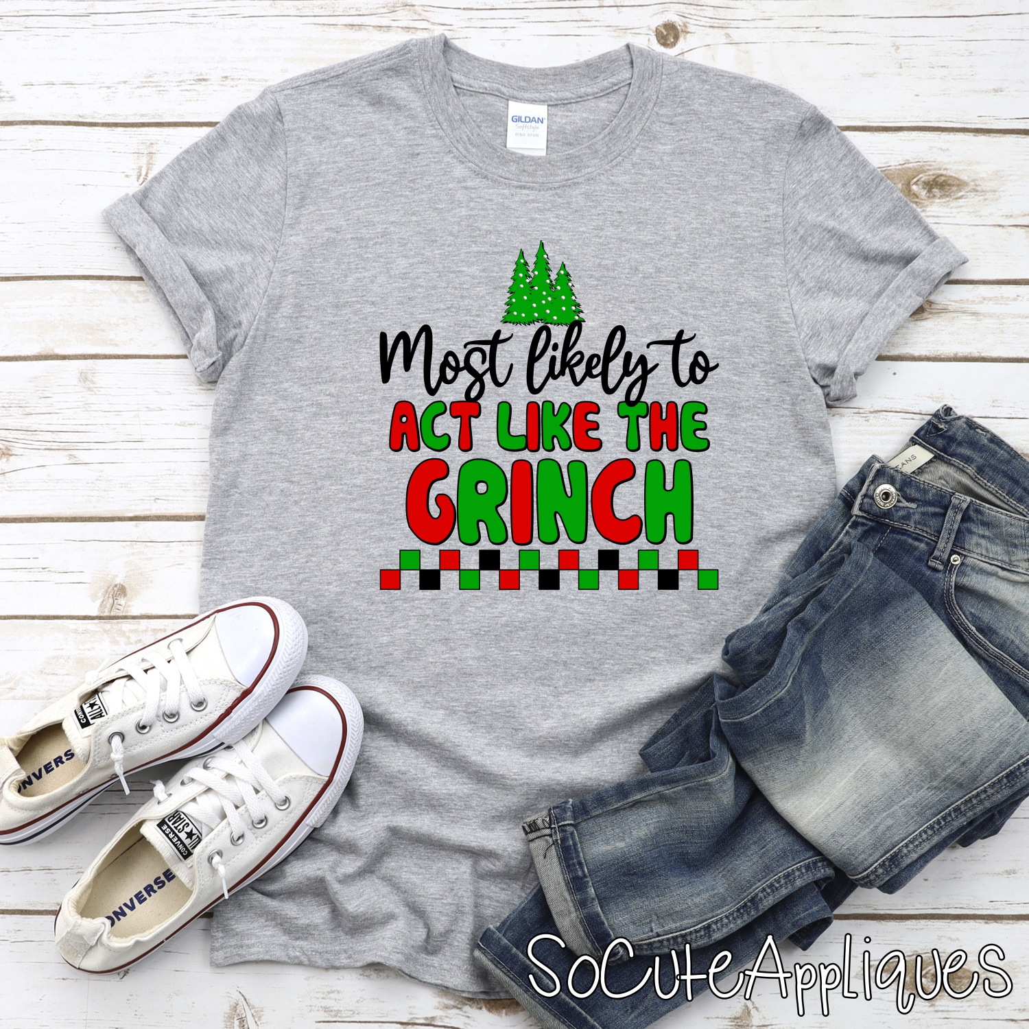 most likely to act like the grinch *DTF* Transfer