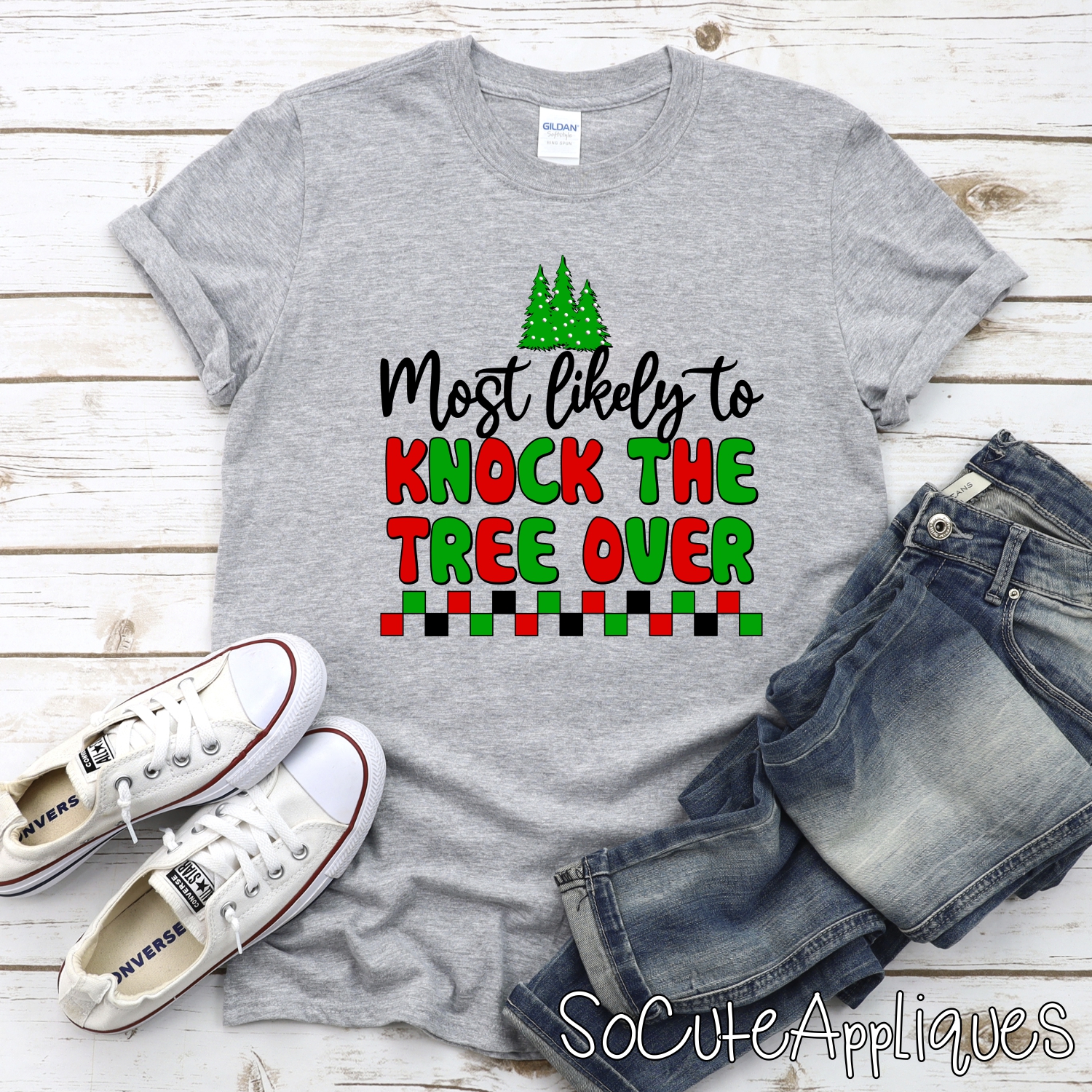 most likely to knock the tree over *DTF* Transfer