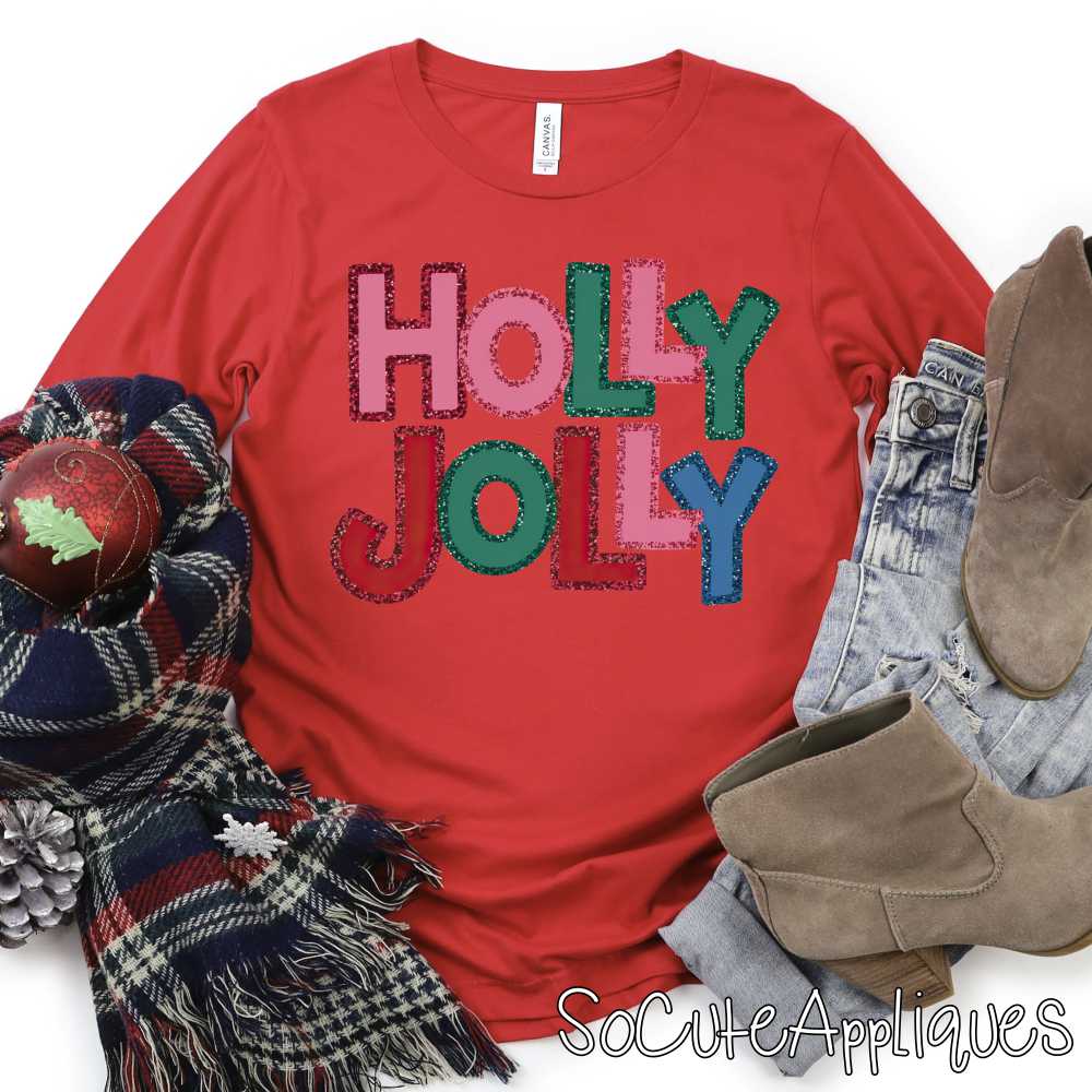 Holly Jolly *DTF* Transfer
