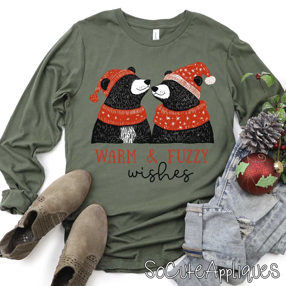 Warm and fuzzy wishes *DTF* Transfer