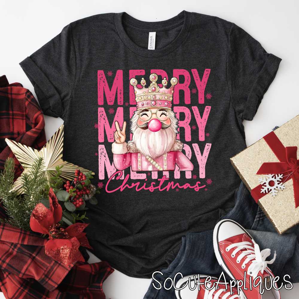 Merry merry merry Christmas Nutcracker *DTF* Transfer