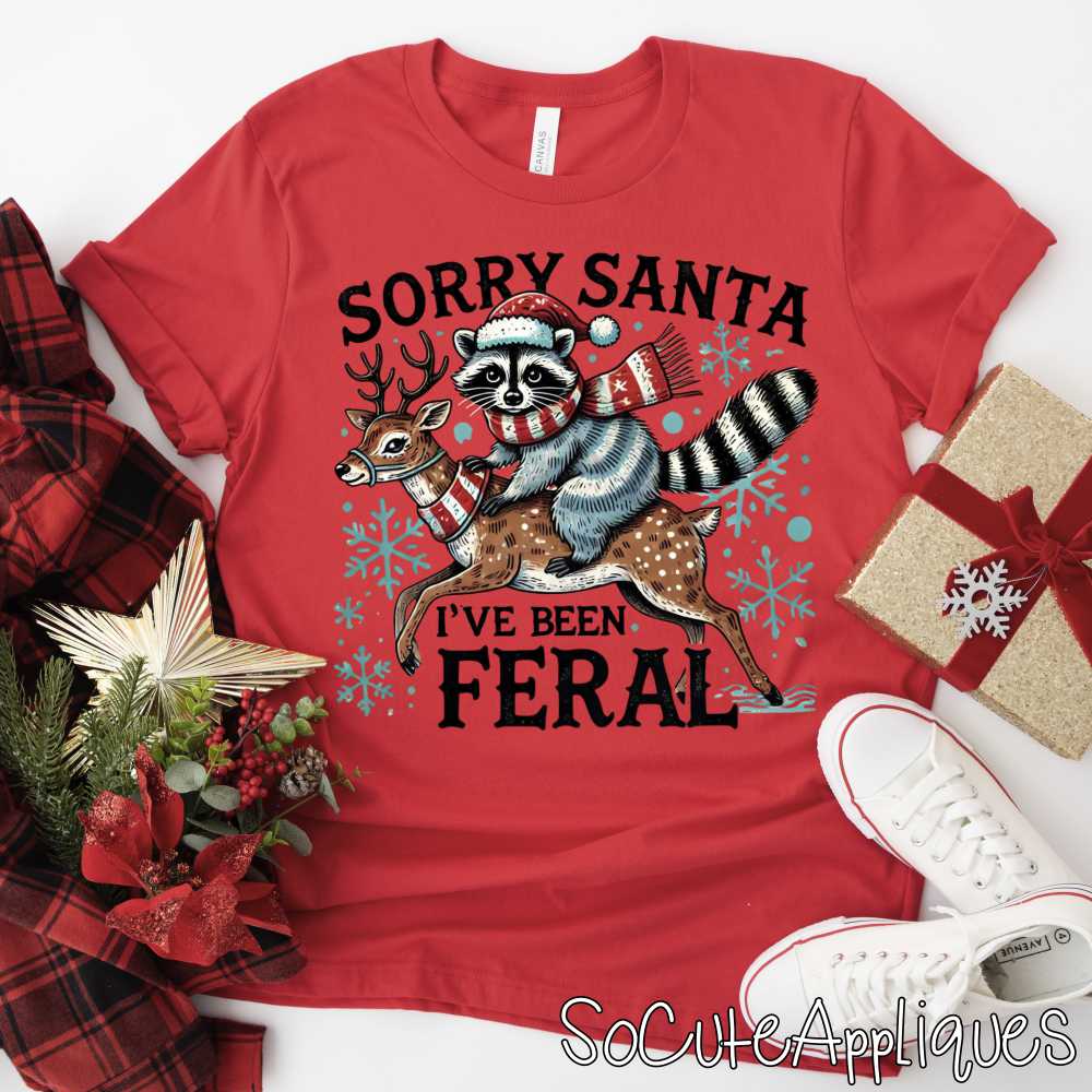 Sorry Santa Ive been feral *DTF* Transfer