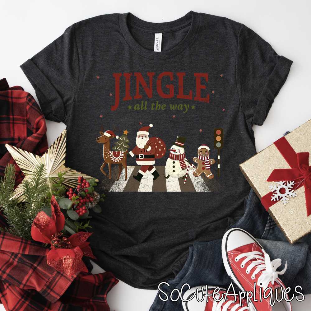 Jingle all the way *DTF* Transfer
