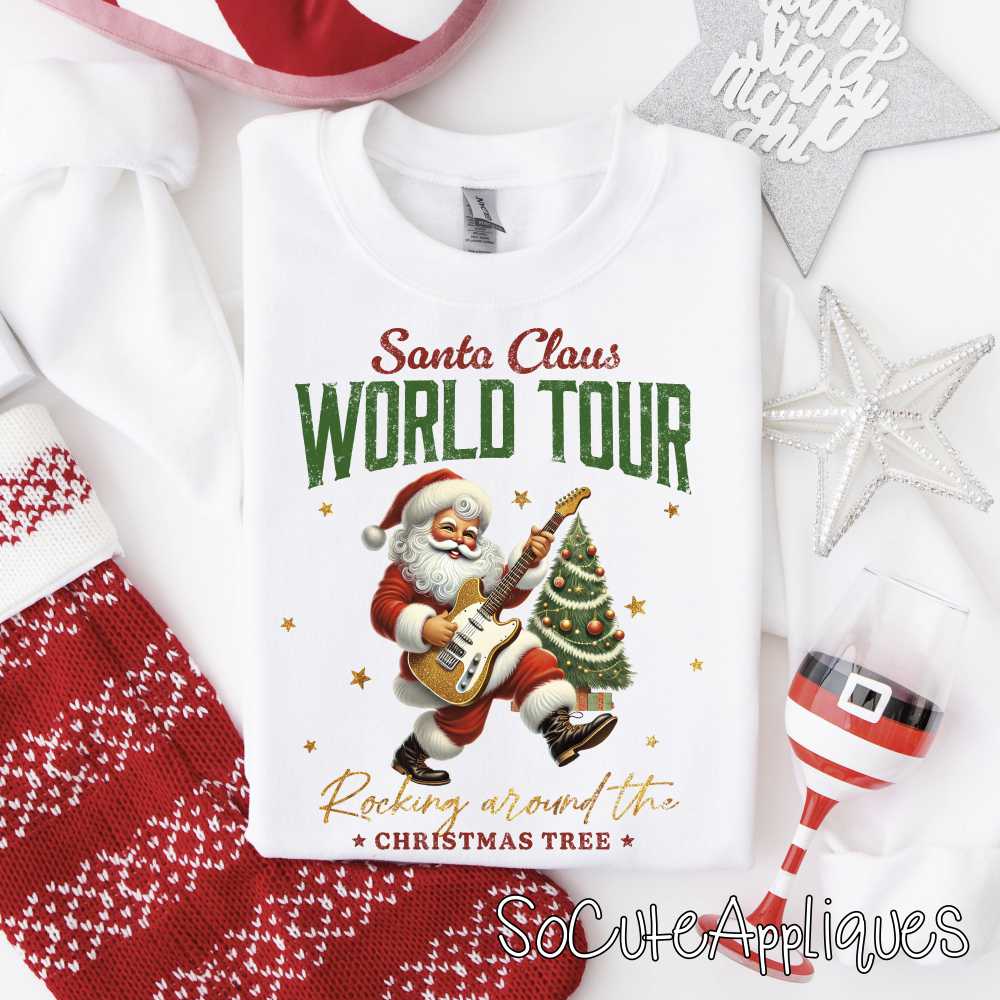 Santa claus world tour *DTF* Transfer