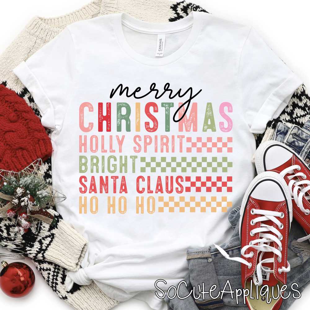 Merry Christmas *DTF* Transfer